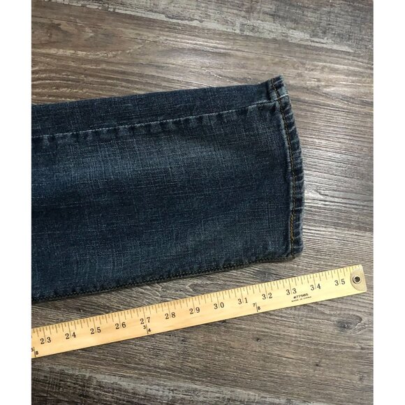 Levi's Denizen 232 Slim Straight Fit Mens 34x34 Blue Jeans - Picture 6 of 6